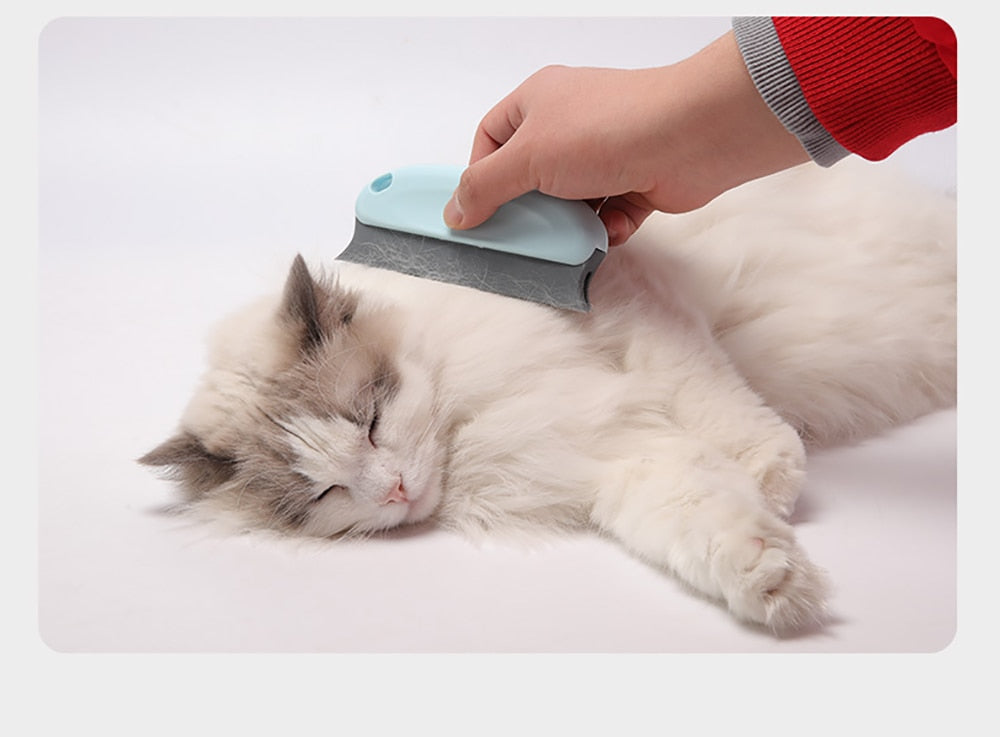 Pet hair remover comb